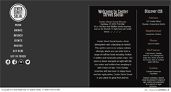 Desktop Screenshot of centerstreetsocial.com